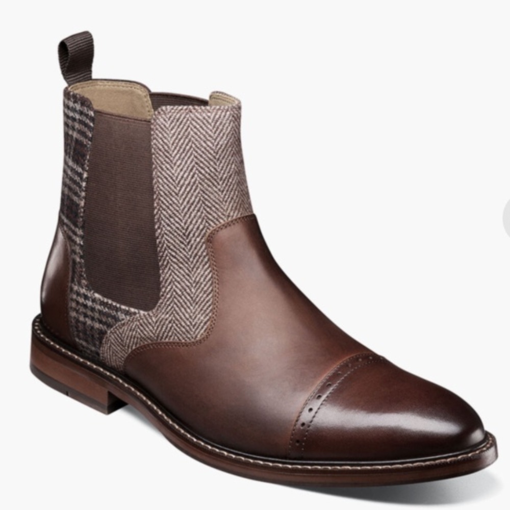 Stacy Adams Finney Cap Toe Chelsea Boot